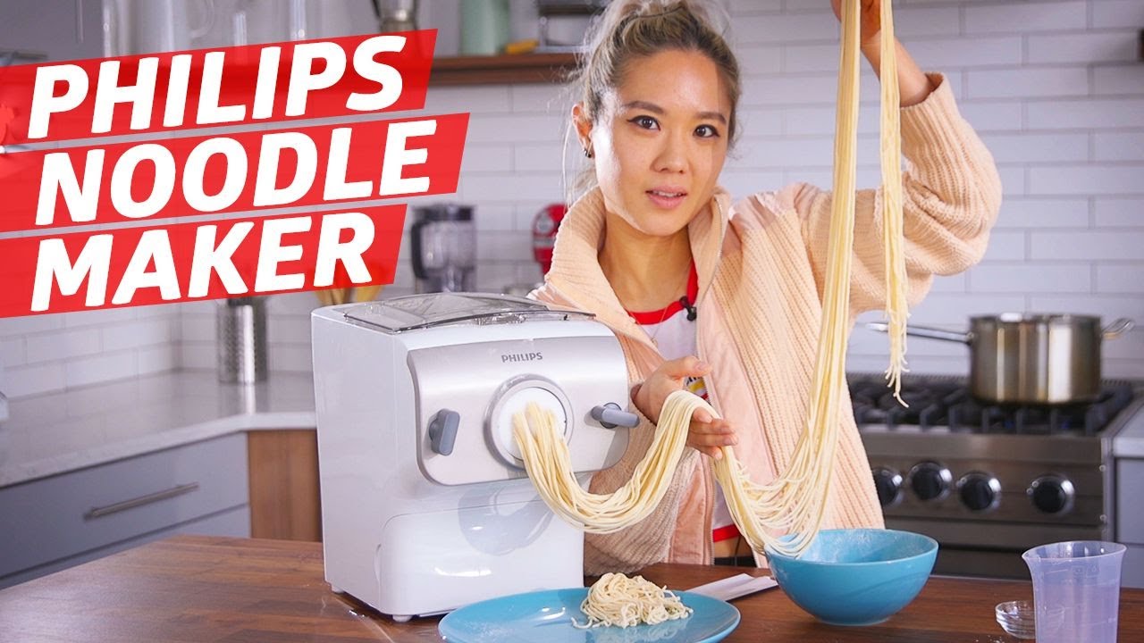 Landelijk Experiment Samenwerking Is the Philips Pasta Maker the Best Home Pasta Extruder? — The Kitchen  Gadget Test Show - YouTube