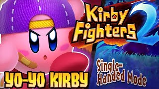 Kirby Fighters 2 - Single Handed Mode: Yo-yo Kirby