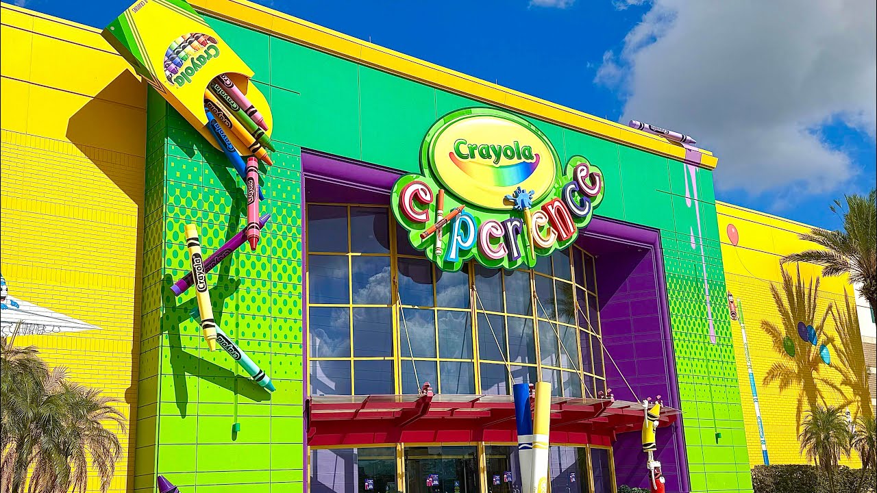 Crayola Experience, Florida | Fun with crayons🖍️ | 