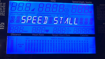 Life Fitness F3 Speed Stall Error
