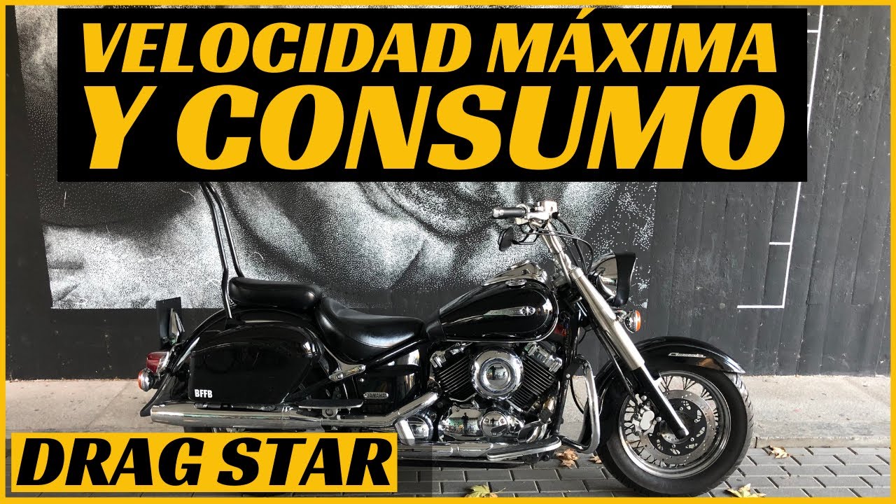 Velocidad MÁXIMA DRAG STAR 650 | CONSUMO y AUTONOMÍA YAMAHA XVS650A