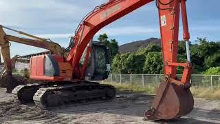 ZX225USR #121XX; 18356 hours; 2001 year model; piping, good working condition
