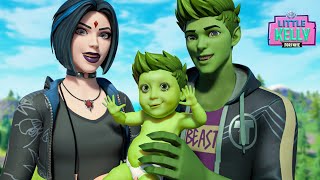 BEAST BOY AND RAVEN HAVE A BABY | Fortnite Short Film