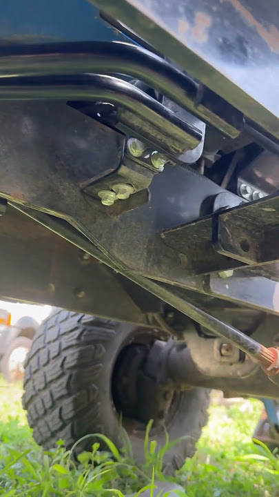 New Holland 25s work master speed problem . Soft pedal won’t go backwards or forward check this