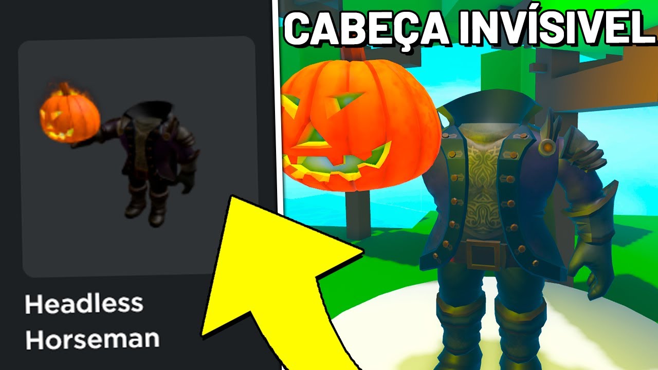 HEADLESS HEAD DE GRAÇA NO ROBLOX QUE? 