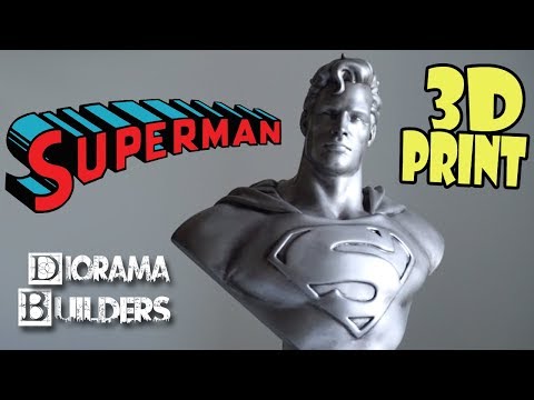 Video: Superman Dari Pencetakan 3D
