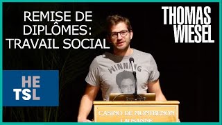 Thomas Wiesel - Remise de diplômes HETSL