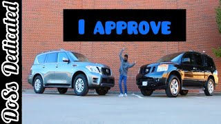 Here's What I Think About the Nissan Armada, Old VS New