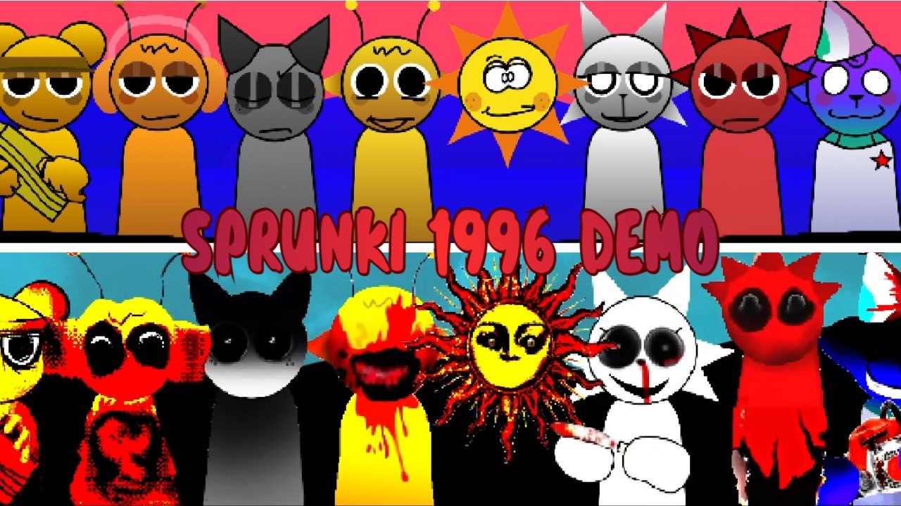 Sprunki 1996 Demo Showcase - Sprunki Mod