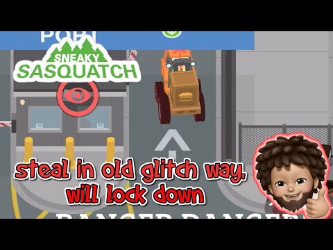 Sneaky Sasquatch - Steal Cargo using old glitch way after patch 1.8.1 | will lock down