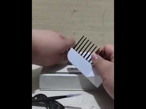 مشط تبخير الشعر