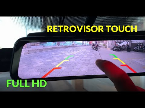 Como Instalar Espejo Retrovisor con Cámara de Reversa Full HD 【Review  Unboxing】Banggood 
