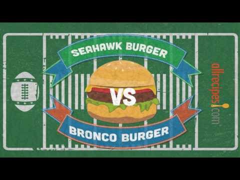 Seahawks vs Broncos | Super Bowl Burger Smackdown | Allrecipes.com
