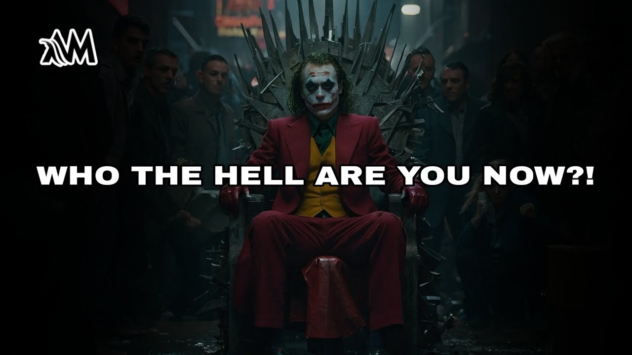 WHO THE HELL ARE YOU NOW?☠️ THIS ISN’T GETTING EVEN — IT’S ANIMUSMORPHOSIS - Joker Speech (Powerful)
