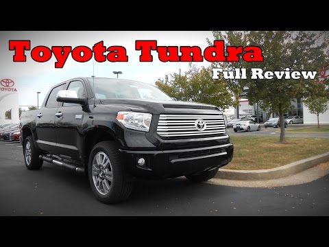 2017 Toyota Tundra: Full Review | SR, SR5, Limited, Platinum & 1794 Edition