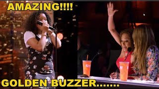 America's Got Talent 2018 [WOW] "GOLDEN BUZZER AGAIN!!" Amanda Mena has an Amazing Voice! Agt 2018.