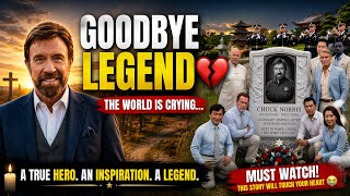 Goodbye Legend… The Emotional Tribute to Chuck Norris That Made Millions Cry 😢💔