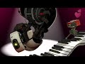 Cara Mia Addio Piano Cover - Portal 2 (featuring Saint Kitten)