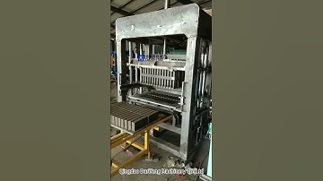 Fully automatic concrete block machine working video #hollowblockmachine #concreteblockmachine