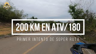 200 kms en ATV 180 de Italika!!!!. Terracería, carretera, sierra, subidas... Ponchadura y reparación