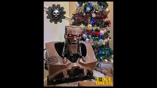 Judge Dredd ABC Warrior War Robot Bust no 14 all finished and ready to ship