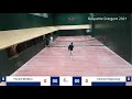 Raquette D’argent 2021: Simples_ demi finale- C. Depreeuw vs R. Carter