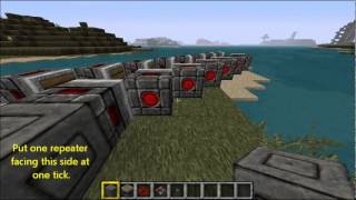 Minecraft: Fast Piston Transport + Tutorial