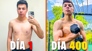 MI CAMBIO FÍSICO DESPUÉS DE 1 AÑO EN EL GIMNASIO - Yair17