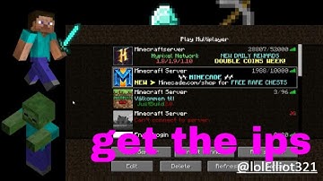 get the ips to The Hive/ Hypixel/ Mineplex and more - minecraft