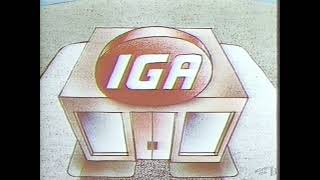 IGA Super Sale Flyer Commercial 1986