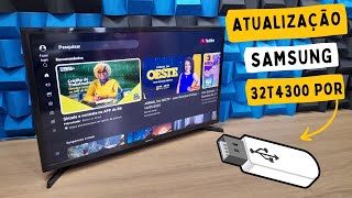 How to Download Software. Update via Pendrive Smart TV Samsung 32T4300, 43T5300, 50BU800 50DU800 screenshot 3