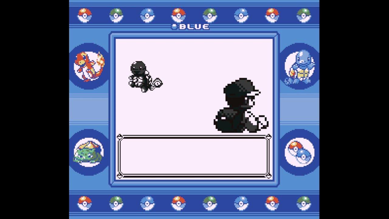 How to get Squirtle in Pokemon Blue - YouTube