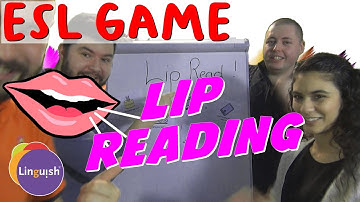 Linguish ESL Games // Lip Reading // LT537