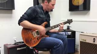 PRS Custom 24 Orange Tiger - Frankie G Demo