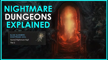 Diablo 4 Nightmare Dungeons Explained