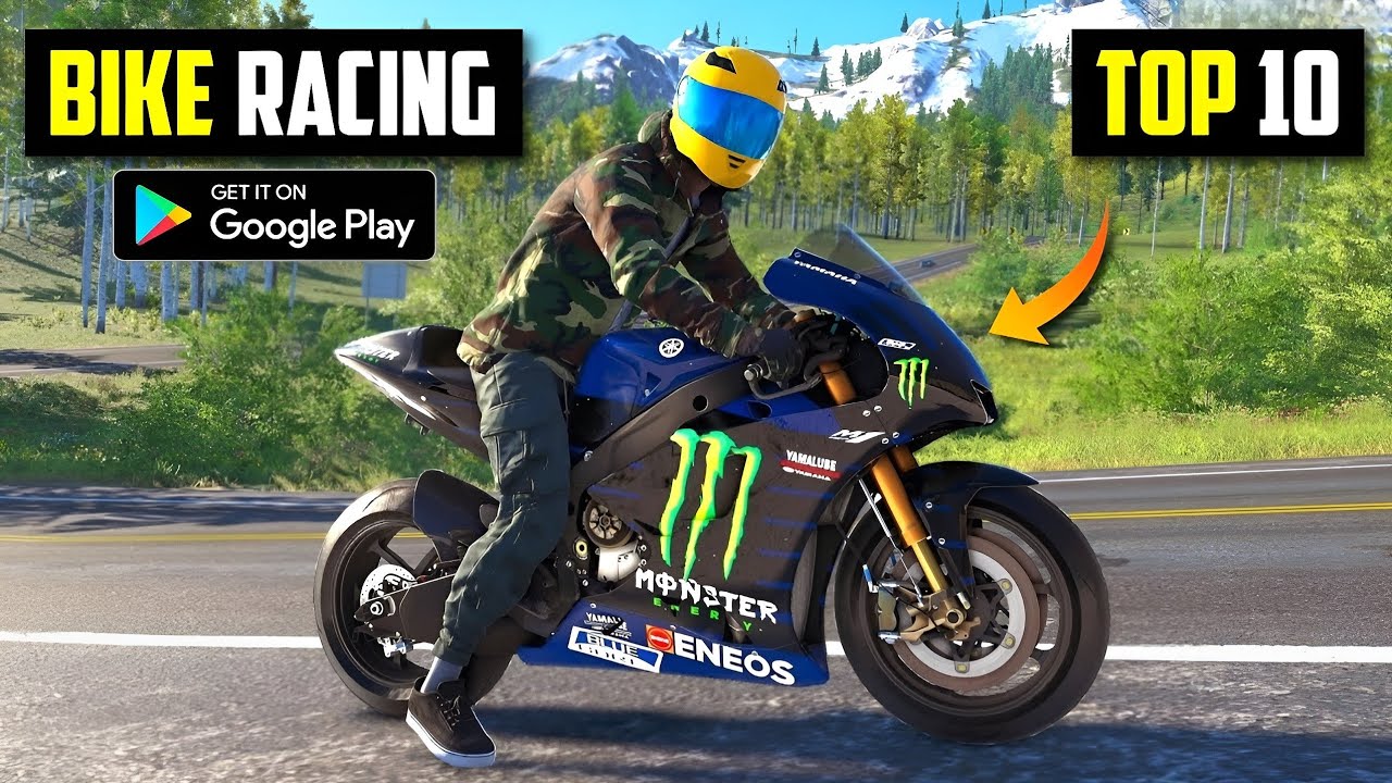 Top 5 Bike Games For Android  High Graphics (Offline/Online