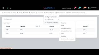 How to use Data & Reports in Vairish SoftWare ? screenshot 1