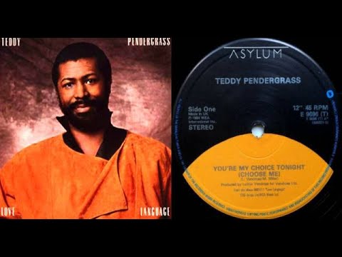 ISRAELITES:Teddy Pendergrass - You're My Choice Tonight 1984 {Extended Version}