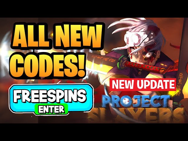 Project Slayers Codes (September 2022) – Free Spins, Wen and XP