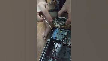 how to put a low profile graphic card in a full size case!