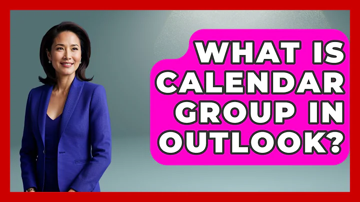What Is Calendar Group In Outlook? - TheEmailToolbox.com