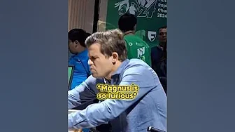 Why Magnus is so furious after this game....