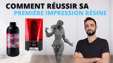 COMMENT REALISER SA PREMIERE IMPRESSION RESINE ? Tuto 1
