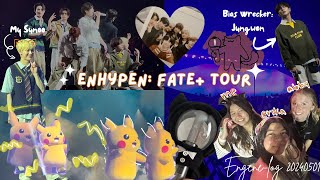 [ENGENE LOG] FATE+ TOUR IN CHICAGO  ᡣ𐭩 •｡ꪆৎ ˚⋅ traveling vlog, eating out, seated vip 2 experience