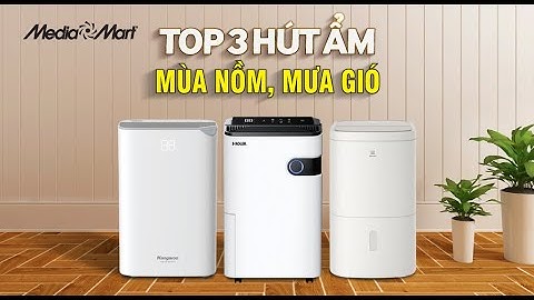 Máy hút ẩm gia đình loại nào tốt năm 2024