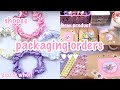 studio vlog: putting effort on packaging🍡 & avoiding the use of plastic | shopee small business ph