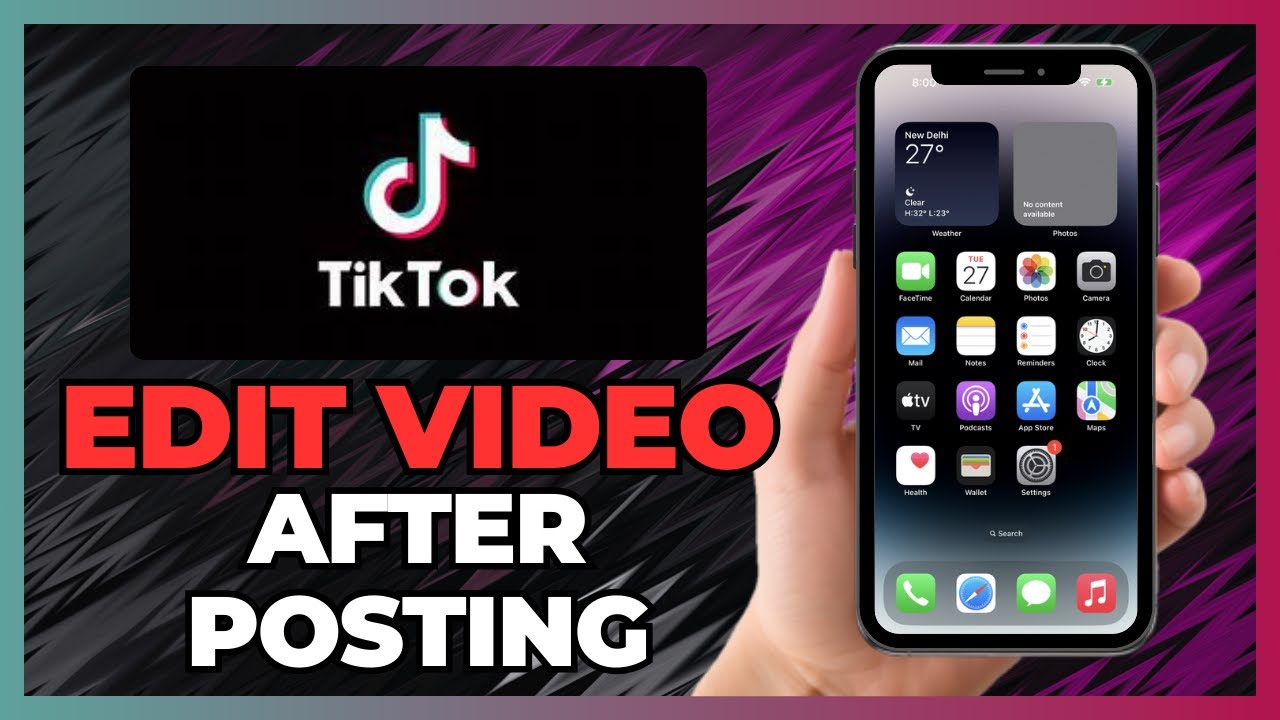 How to Edit a TikTok Video After Posting - 2025 (Step-by-Step Guide ...