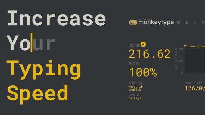 Monkeytype – measuring writing speed and error rate » Sir Apfelot