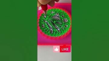 What does this pattern resemble??? Magic Ruler Small ruler, big wisdom  #shorts #Spirograph #art