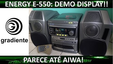 Gradiente Energy E-550: Demo Display!